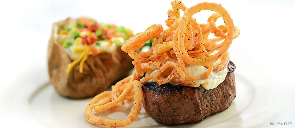 Boursin Filet Steaks and Chops