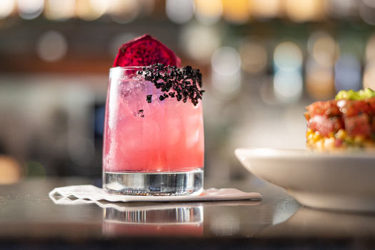 Try a signature craft cocktail in our upscale lounge area.